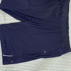 Kenneth Cole Active Men's M Performance Short Lightweight Stretch Navy Blue
